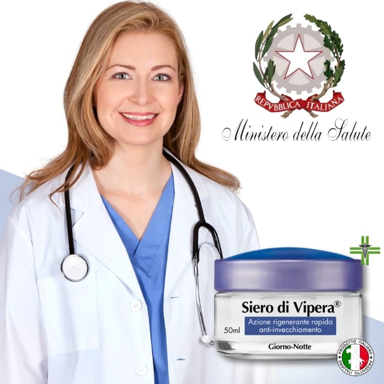 Crema anti-invecchiamento Vipera, prodotto naturale per la pelle.