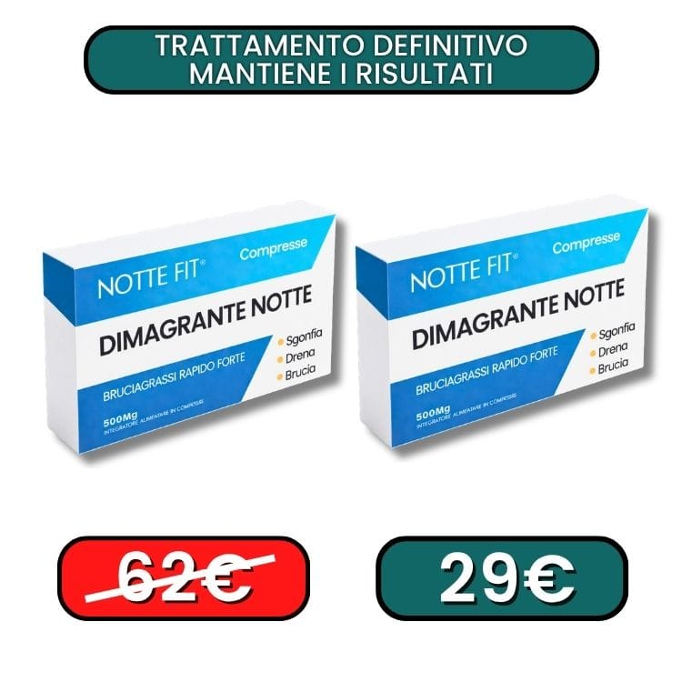 Drenante notturno naturale per perdita di peso e benessere.