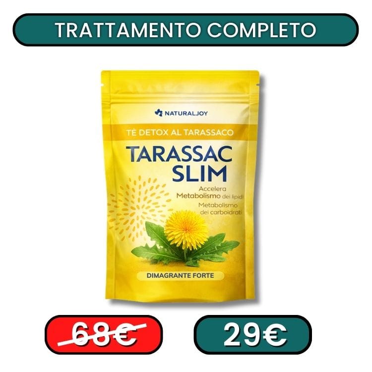 Integratore a base di tarassaco per il metabolismo e la digestione.