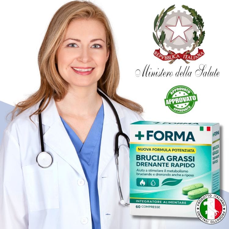 Drenante Piu Form4 Blis, integratore per il metabolismo e drenaggio.
