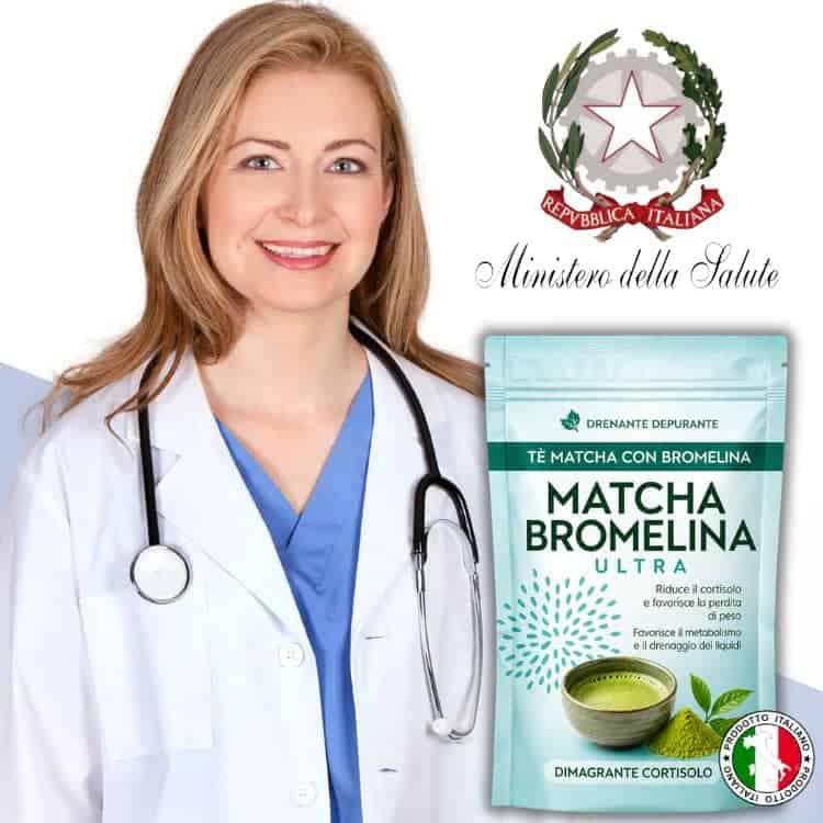 Tè Matcha Bromelina Ultra, prodotto naturale per il metabolismo.