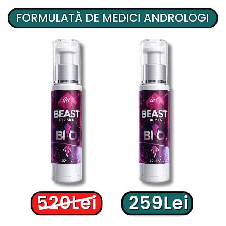 Gel BioB3ast 2x1 per uomo, integratore naturale per la salute maschile.