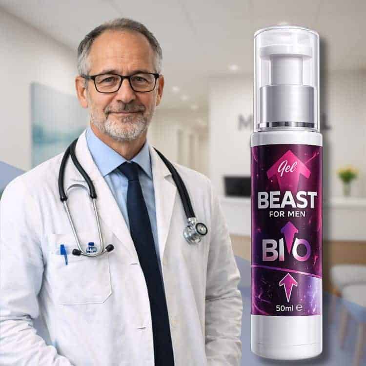 Gel BioB3ast per uomini, integratore naturale per la vitalità maschile.